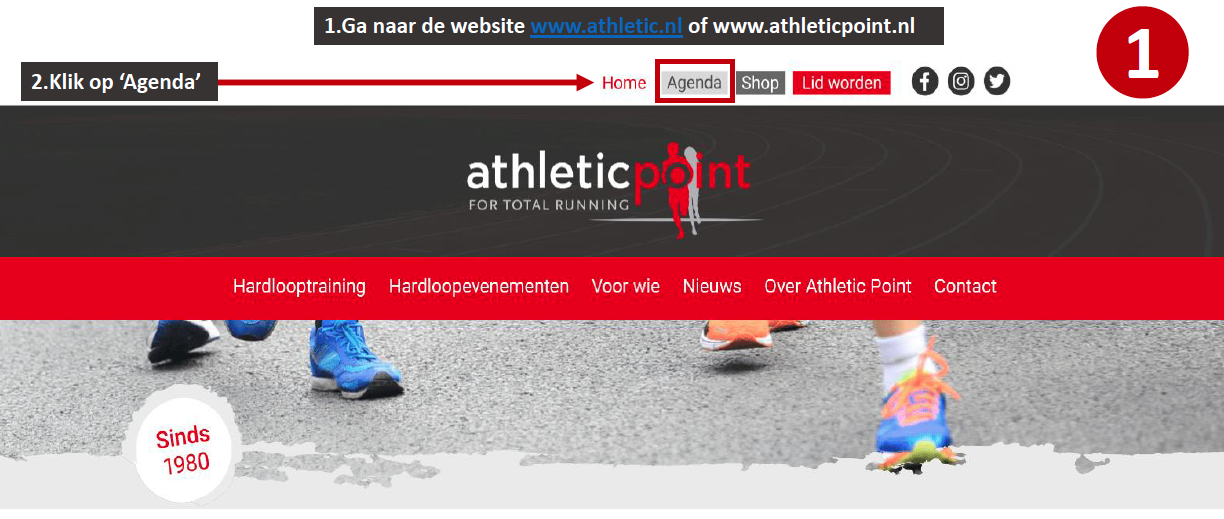 STAPPENPLAN RESERVEREN TRAININGEN