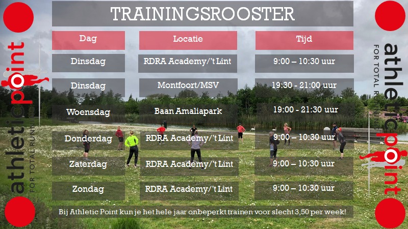Hardlooptrainingen reserveren!