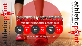 trainingsrooster zomer 2020